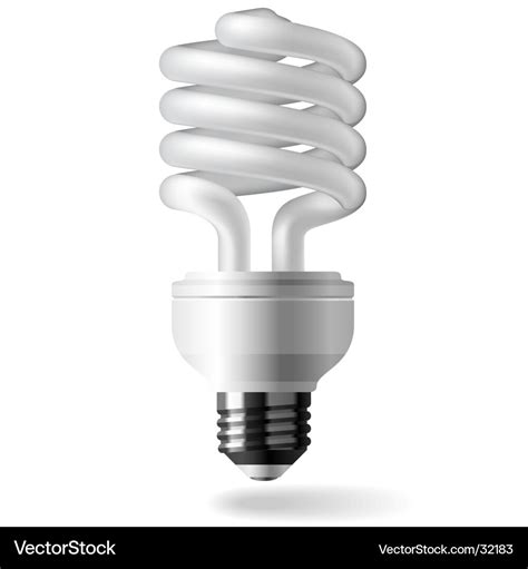 Energy saving light bulb Royalty Free Vector Image
