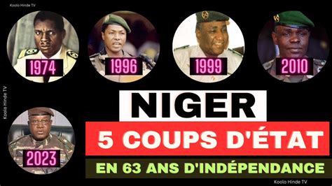 Coups d état au Niger 5 en 63 ans d indépendance Niger YouTube