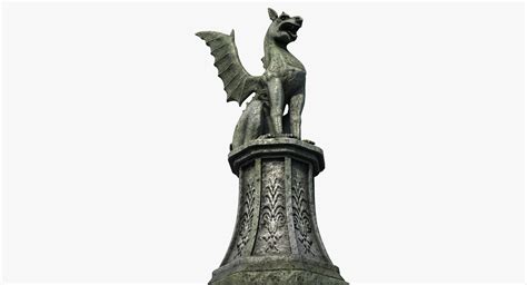 Gothic Statue 05 3d Turbosquid 1217881