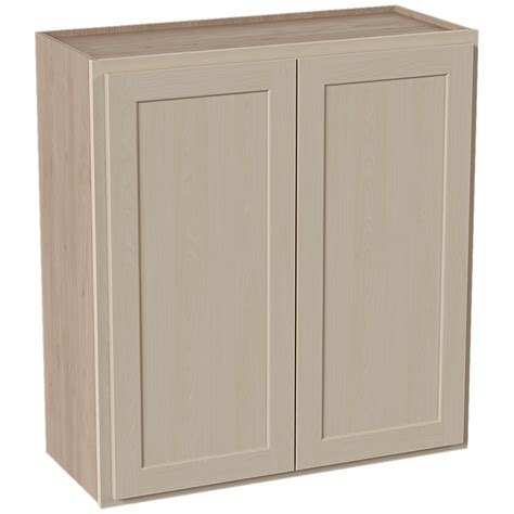 W363915 Double Door Wall Cabinet Rosewood | Unfinished Kitchen Cabinets