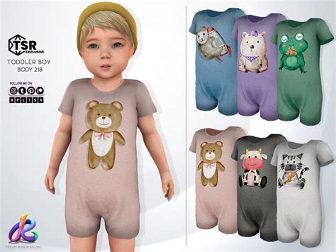 sims resource toddler boy body