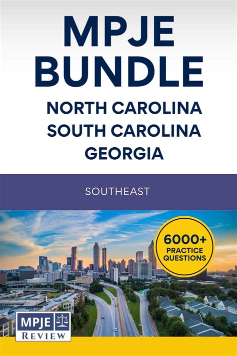 North Carolina • South Carolina • Georgia MPJE Regional Bundle – MPJEReview