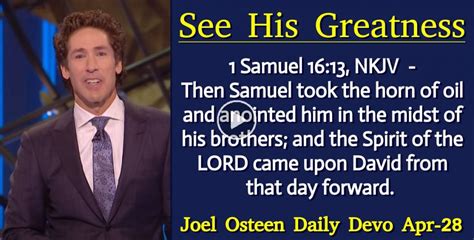 Joel Osteen Daily Devotional Calendar Loise Rachael