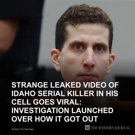 Conservative - Strange Leaked Video of Idaho Serial Killer in His Cell