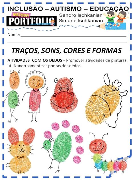 INCLUSÃO - AUTISMO E EDUCAÇÃO SIMONE HELEN DRUMOND: TRAÇOS, SONS, CORES ...