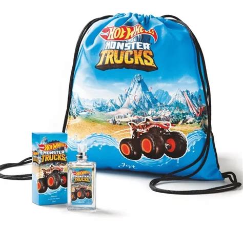 Kit Perfume Hot Wheels Monster Truck Jequiti Mercadolivre