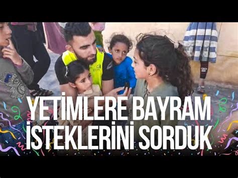 Yetimlere Bayram Steklerini Sorduk Suriye Dlib Youtube