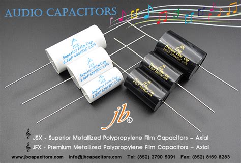 Jb Capacitors Company Jbcapacitors Audio Capacitors JFX