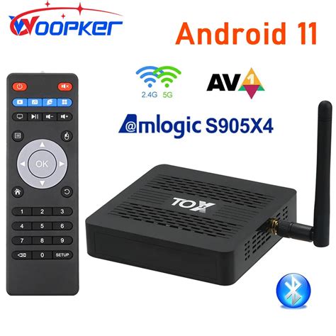 Woopker Tox Tv Box Amlogic S X Tvbox Android Gb Gb T R G