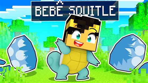 Nasci Como Um Bebe Pokemon No Minecraft Youtube