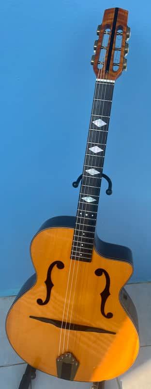 Gypsy Guitar Django Reinhardt Selmer Copy Guitar F Hole Model Reverb