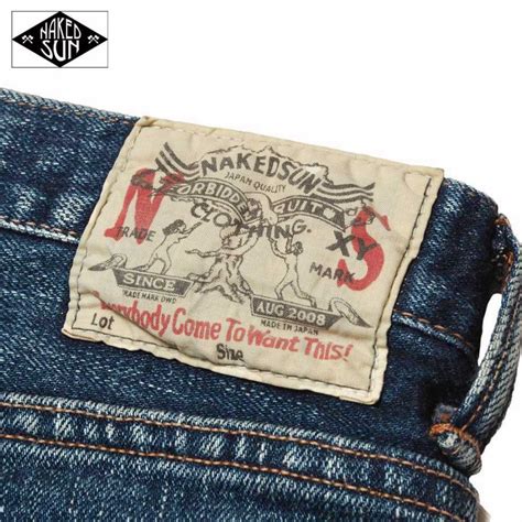 naked sun RED LINE POCKET TIGHT STRETCH FLARE NS IND USED WASH NAKED SUN ネイキッドサン