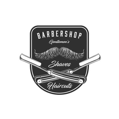 Barbershop Straight Razor Icon Of Barber Shop 13174204 Vector Art At