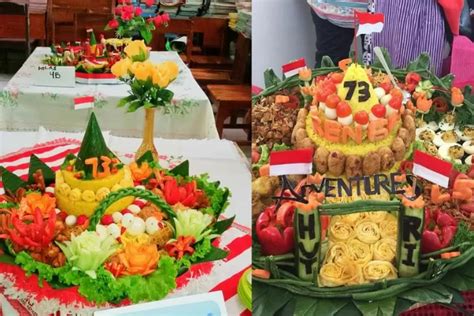 Ide Tumpeng Agustus Unik Dan Kreatif Cocok Untuk Lomba Tumpeng