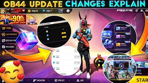 Ob Update Changes Explained Free Fire New Update Ob Ob