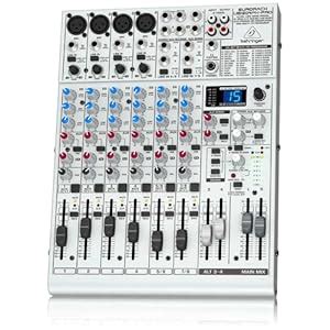 Behringer UB1204FX PRO Eurorack Ultra Low Noise 12 Input 2 2 Bus Mixer