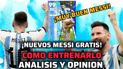 Nuevos Messi Gratis Como Entrenarlo An Lisis Y Opinion Efootball