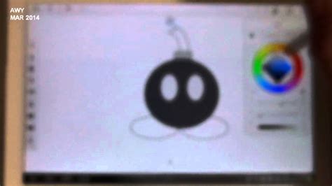 Tutorial For Drawing Bob Omb From Mario Youtube
