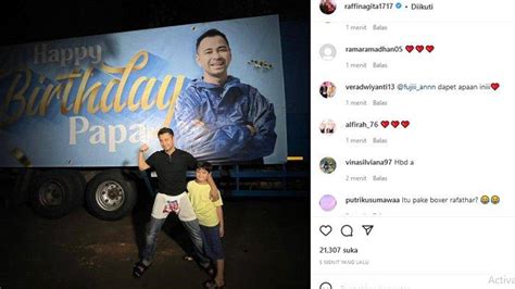 Dapet Kado Ultah Dari Rafathar Netizen Malah Salfok Ke Boxer Di Luar