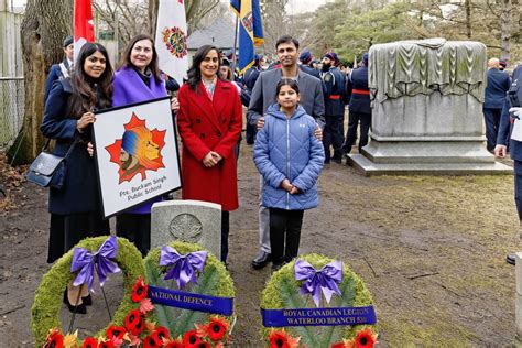 National Defence Minister Anita Anand Visits Gravesite Of Canadian Wwi