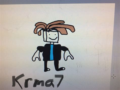 ROBLOX Bacon Man I drew in MS Paint by Krma7 on Newgrounds