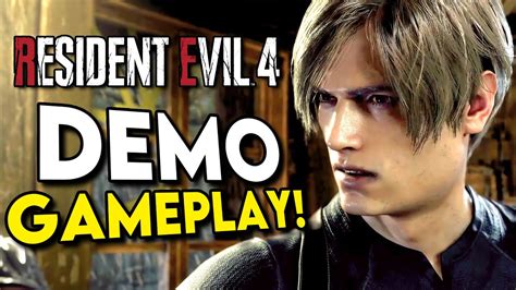 Resident Evil 4 Remake DEMO GAMEPLAY PC MAD CHAINSAW MODE YouTube