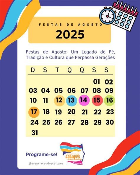 Associação dos catopês | 🎉 O calendário oficial das Festas de Agosto ...