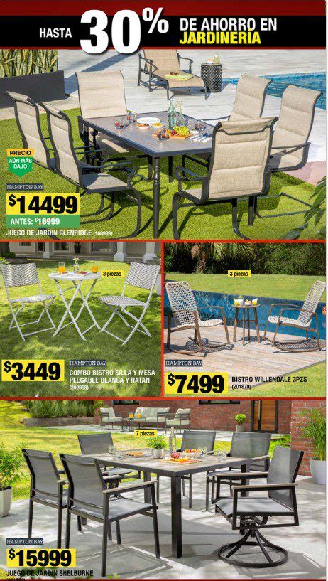 Folleto Home Depot Hot Sale al de mayo hasta de ahorro y más