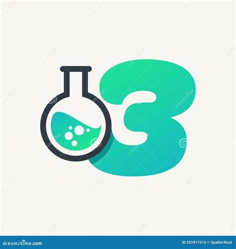 logo lab number  stock illustration illustration  class