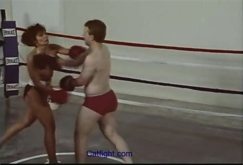 Nude Male Vs Female Mixed Naked Boxing As With Face Punches Body Punches And Blow Job Ending