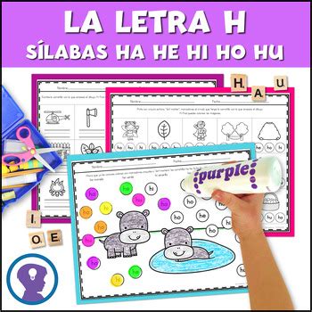 Lectura La Letra H S Labas Ha He Hi Ho Hu By Paidos Recursos