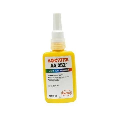 LOCTITE AA 352 Light Cure Adhesive 50 Ml 847579 Tools Direct