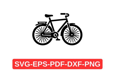 Detailed Bike Silhouette SVG, Cycling Graphic by Artful Assetsy ...