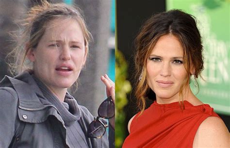 48 Photos Of Celebrities Without Makeup Jennifer Garner Without