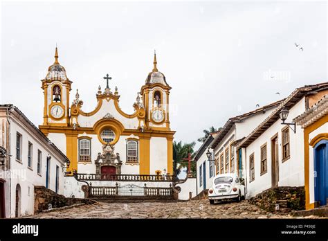 Igreja Matriz De Santo Ant Nio Em Tiradentes Mg Brasil Data