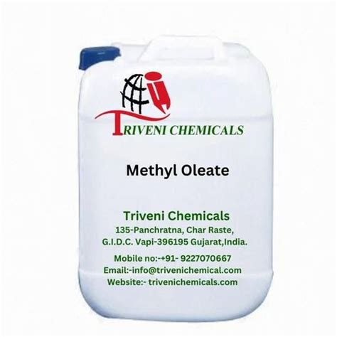 99 Min Methyl Oleate Packaging Size Drum At Best Price In Vapi ID