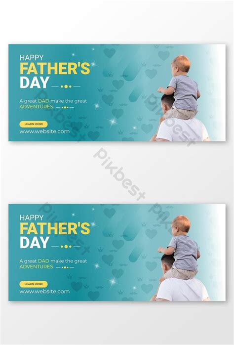 Happy Fathers Day Facebook Cover Design Ai Free Download Pikbest