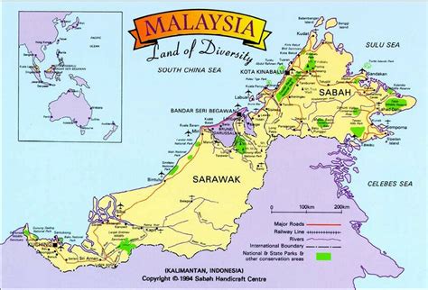 map  sabah  borneo islandleft  map  rivers  sabah
