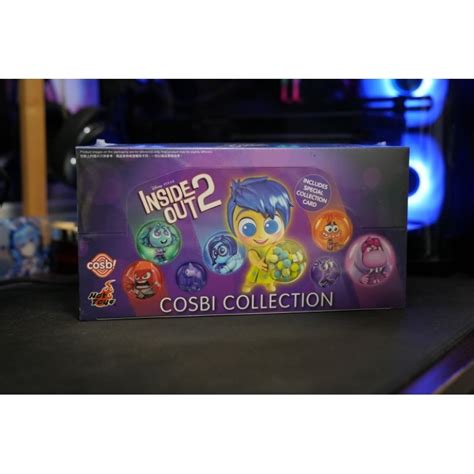 HOT TOYS CBX 腦筋急轉彎 Q版公仔 盲盒套組 入 蝦皮購物