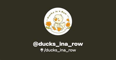 Ducks Ina Row Instagram Linktree