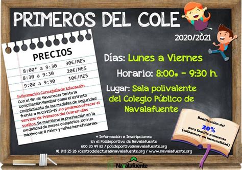 Abierto El Plazo De Inscripci N Para Los Primeros Del Cole