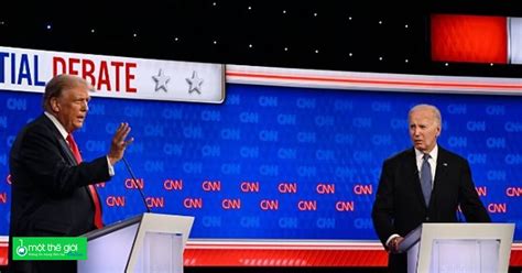 Hai ông Trump Biden tranh luận gay gắt về nhiều vấn đề