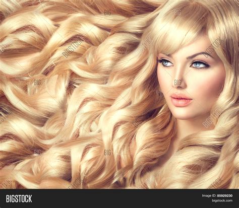 Beauty Blonde Woman Image Photo Free Trial Bigstock