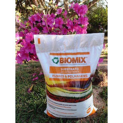 Substrato Para Plantas Biomix Flores E Folhagens Kg Shopee Brasil