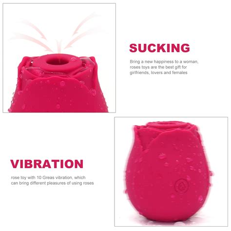 Adult Sex Toy Rose Toy For Woman With Sucking Vibrator Modes Rose