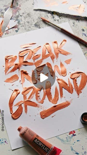 Snooze One Lettering Artist On Instagram A Quick And Fun Lettering