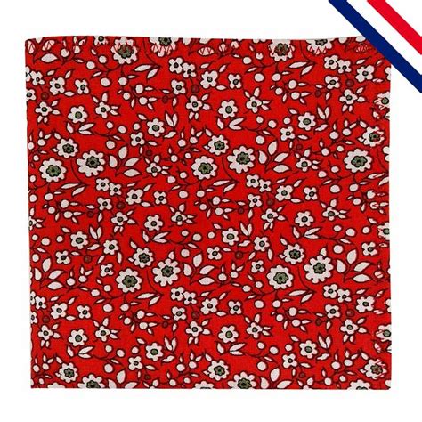 Pochette De Costume Liberty Rouge Bleu Blanc Pap