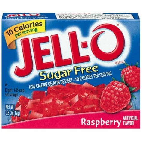 Jell O Raspberry Sugar Free Gelatin Mix Pack Of Pack Kroger