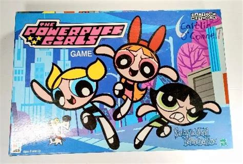 THE POWERPUFF GIRLS Game Cartoon Network Hasbro 2000 Complete £17.76 ...