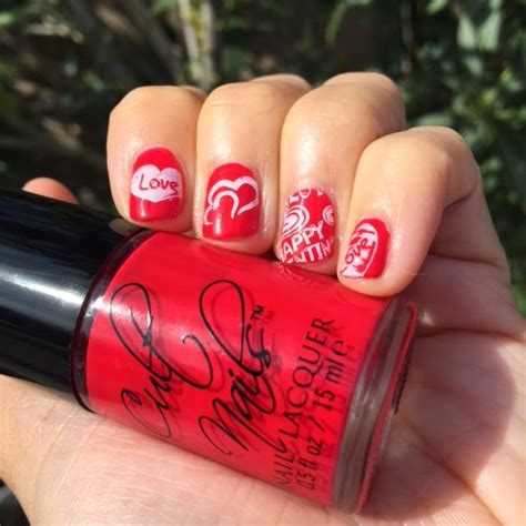 valentines day nails cult nails nail polish  evil queen